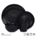 16PCS ROUND MATTE CERAMIC DINNER SET